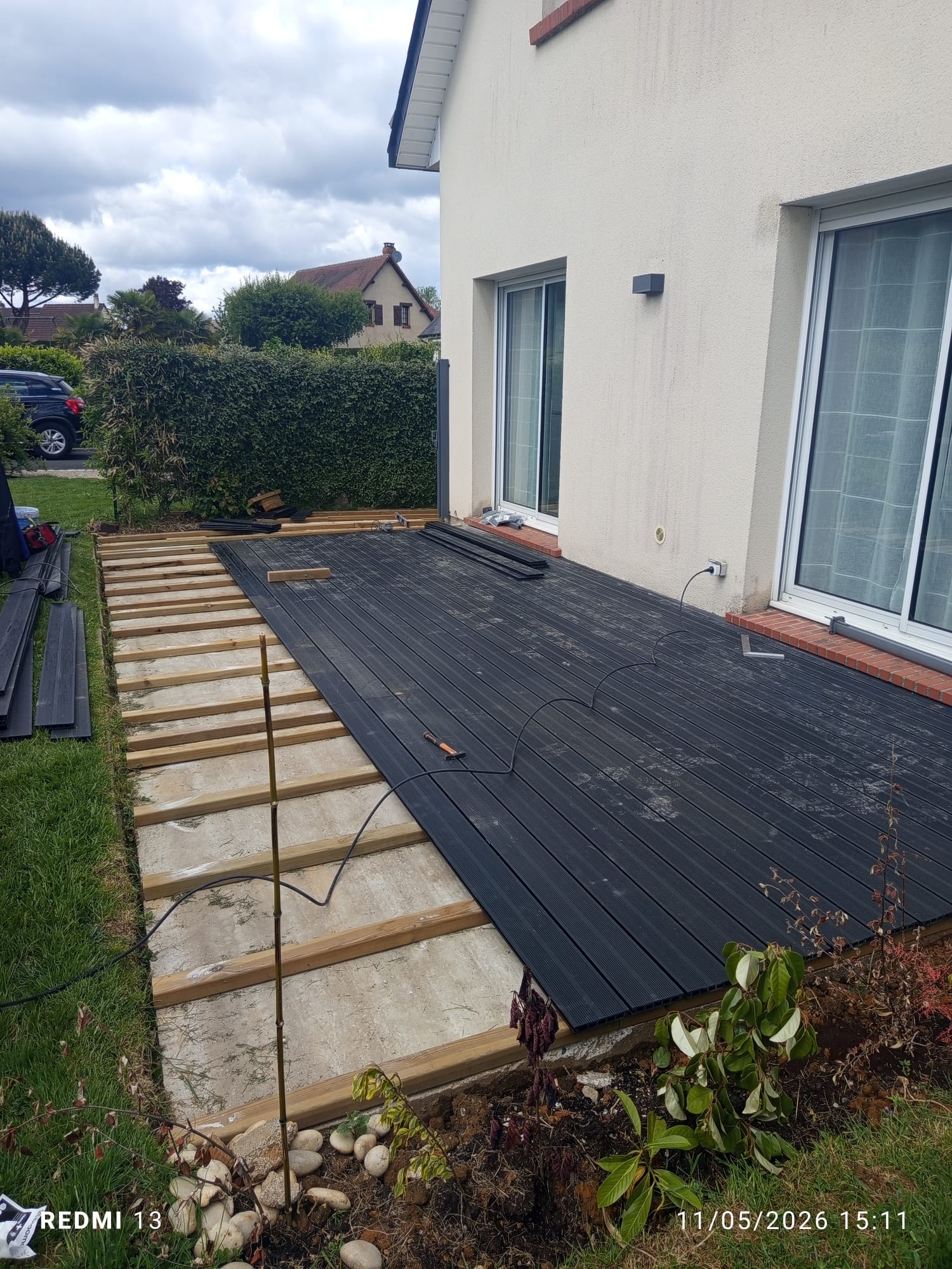 Terrasse en dalle composite — vue principale