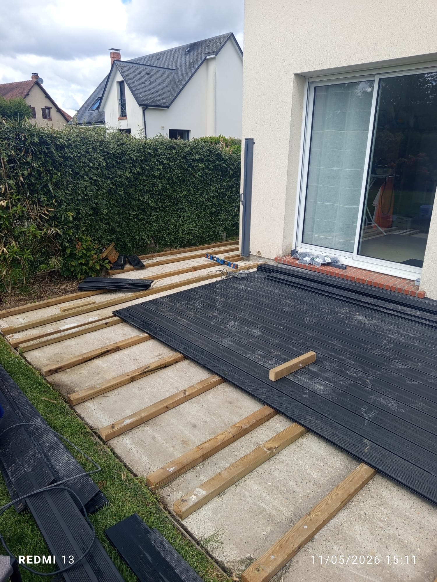 Terrasse en dalle composite — 2